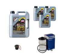 Mahle Ölfilter 8 L Liqui Moly 5W-40 4100 Top Tec Per Audi A6 Avant S6 RS6