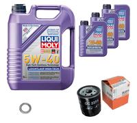 Mahle Ölfilter 8 L Liqui Moly 5W-40 Leichtlauf High Tech Per Mg 2.0 16 V 4x4