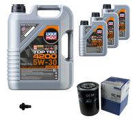 Mahle Ölfilter 8 L Liqui Moly Top Tec 4200 5W30 Per Ford Usa Explorer 4.0 V6 4Wd