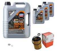 Mahle Ölfilter 8 L Liqui Moly Top Tec 4200 5W30 Per Honda CR-V III 2.2i-CTDI 4WD