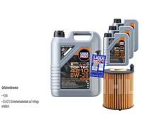 Mahle Ölfilter 8 L Liqui Moly Top Tec 4210 0W-30 Per Audi Q5 40 TDI