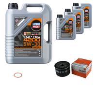 Mahle Ölfilter 8L Liqui Moly TopTec 4200 5W30 Per Lada Largus Kombi 19 I 1.8 16V