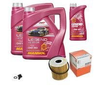 Mahle Ölfilter 9 L Mannol Legend+Ester 0W-40 Per Fiat Ducato Kasten 100