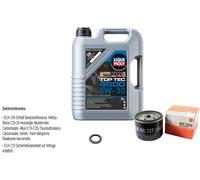Mahle Ölfilter Liqui Moly Top Tec 4600 5W-30 5 L Per Renault Scénic II 1.9 Dci