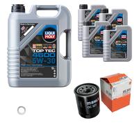 Mahle Ölfilter Liqui Moly Top Tec 4600 5W-30 9 L Per Kia Pro Cee'D 1.6 Carens