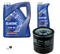 Mahle Olio Filtro 6 L Mannol Classic 10W-40 Per Opel Bedford Corsa A CC 93 94