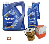 Mahle Olio Filtro 7 L Mannol Classic 10W-40 Per Nissan NT400 Cabstar 35.15 45.15