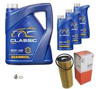Mahle Olio Filtro 8 L Mannol Classic 10W-40 Per Mercedes-Benz Coupe 220 Ce Clk