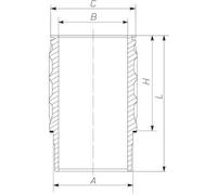 Mahle Original 061 WN 17 Camicia del cilindro