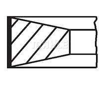 Mahle Original 229 07 N0 Set anelli elastici pistone