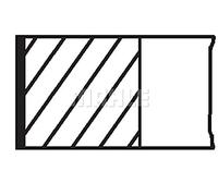 Kit anello pistone MAHLE 627 31 V0 per MAZDA E Bus (SG) 2.0 1997-1999