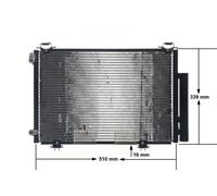 Condensatore radiatore climatizzazione AC 292 000S MAHLE per TOYOTA YARIS VERSO
