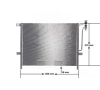 MAHLE ORIGINAL AC 502 001S Condensatore climatizzatore