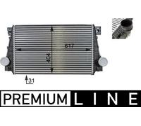 MAHLE ORIGINAL CI 29 000P Intercooler