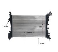 MAHLE ORIGINAL CR 1121 000S Radiatore motore