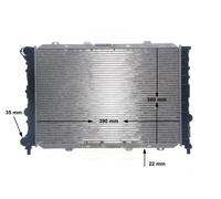 MAHLE CR 1567 000S Radiatore motore