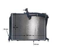 MAHLE CR 1572 000S Radiatore motore