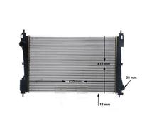 MAHLE ORIGINAL CR 1794 000S Radiatore motore