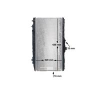 MAHLE CR 200 000S Radiatore motore