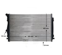 MAHLE ORIGINAL CR 2055 001S Radiatore motore