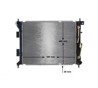 MAHLE ORIGINAL CR 2104 000S Radiatore motore