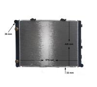 MAHLE ORIGINAL CR 263 000S Radiatore motore