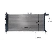 MAHLE ORIGINAL CR 441 000S Radiatore motore