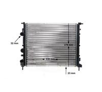 MAHLE ORIGINAL CR 449 000S Radiatore motore