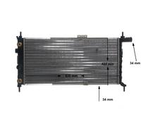 MAHLE ORIGINAL CR 479 000S Radiatore motore