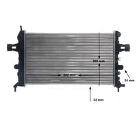 MAHLE ORIGINAL Radiatore motore