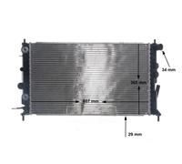 MAHLE ORIGINAL CR 649 000S Radiatore motore