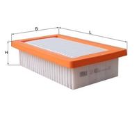 MAHLE ORIGINAL LX 4803 Filtro aria per RENAULT Clio V Schrägheck (BF) Captur II