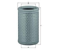 MAHLE ORIGINAL LX 646/1 Filtro aria per RENAULT CLIO II (BB0/1/2, CB0/1/2)