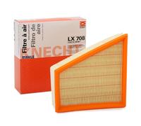 MAHLE ORIGINAL LX 708 Filtro aria per VW POLO (9N) POLO (6N2) Voyage (5U4)