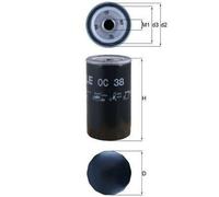 MAHLE ORIGINAL OC 38 Filtro olio
