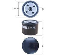 MAHLE ORIGINAL OC 64 Filtro olio
