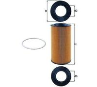 MAHLE ORIGINAL OX 434D Filtro olio per VDL Futura per TEMSA SAFARI per IRIZAR i3