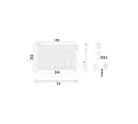 MAHLE AC 910 000S Condensatore climatizzatore