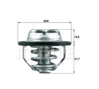 Behr-thermot-tronik tx12282 Termostato per il Refrigerante