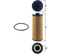 MAHLE OX 155D Filtro olio per MAN E2000