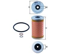 Filtro olio KNECHT OX 33D