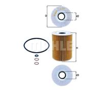 Mahle OX254D2 Filtro Olio Per BMW E60 E61 M5 V10