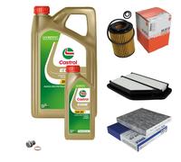 Mahle Pacchetto di Ispezione 6 L Olio castrol edge FST 5W-30 Ll per Honda Cr III