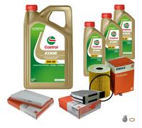 Mahle Pacchetto di Ispezione 8 L Olio castrol edge FST 5W-30 Metallo per