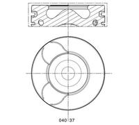 MAHLE Pistone Per Ford Kuga I Focus II Turnier 2.0 TDCi
