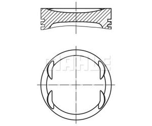 MAHLE Pistoni Adatti Per Opel Omega B V94 2.6 V6 21 22 23 31 2.6I J96 38
