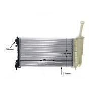 MAHLE Radiatore Acqua Adatto A per Fiat Idea Lancia Musa Ypsilon 350 350 843
