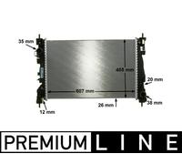 MAHLE Radiatore Acqua Compatibile Per Alfa Romeo Giulietta 4C 940 960 961