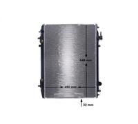 MAHLE Radiatore Acqua Motore per Ford Ranger Esso Et 2.5 TDCI 4x4 Tu 3.0