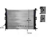 MAHLE Radiatore Acqua Per Renault Scénic II Megane JM0/1 KM0/1 BM0/1
